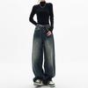 Harajuku Y2K Baggy Jeans Women Streetwear Retro Fashion Autumn High Waist Pants Loose Wide Leg Denim Trousers Female