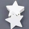 100pcs Five-pointed Star Christmas Wedding Label Party Gift Card Hanging Tags Christmas Ornaments Party Decorations Wholesale