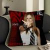 AAvril Singer RRamona Lavigne Cushion Cover Car Throw Pillow Case For Sofa Car Christmas Gift xcm xcm