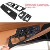 4pcs Car Auto Window Switch Lift Panel Button Frame Cover Trim Decoration for BMW 5 Series G30