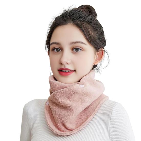 Winter Neck Warmer Windproof Fleece Neck Gaiter for Men Women Soft Warm Balaclava Face Cushion for Cold Weather