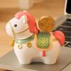 Vivid Design Horse Shape Ornament Unique Zodiac Horse Figurines  Spring Festival