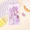 Cartoon School Stationery Set 6 Color Pens Cartoon Stationery Set  for Primary School