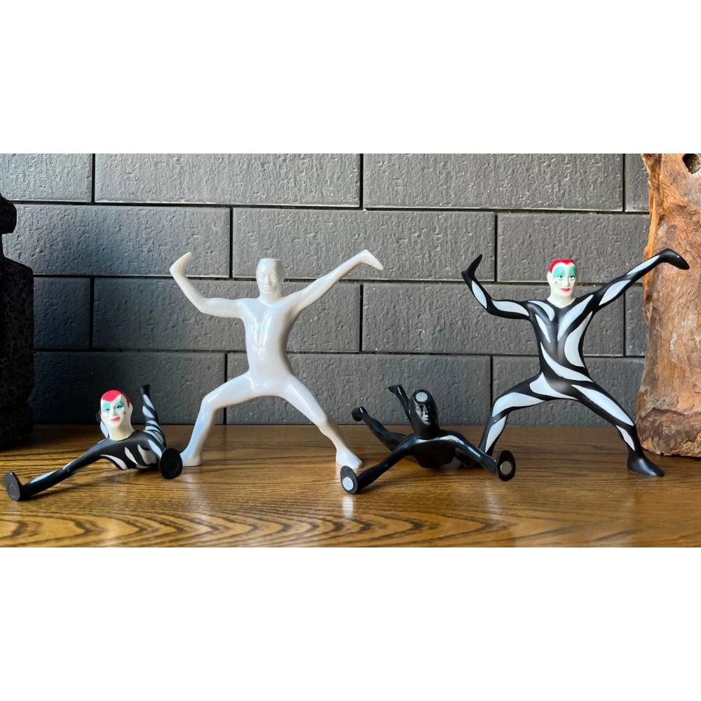 Колесо-стабилизатор Мини Заводная Двухэтажный Автобус Трактор Локомотив Вагончик на Рельсах Beano Ретро J.Perry Акробатика Игрушки Фигурки