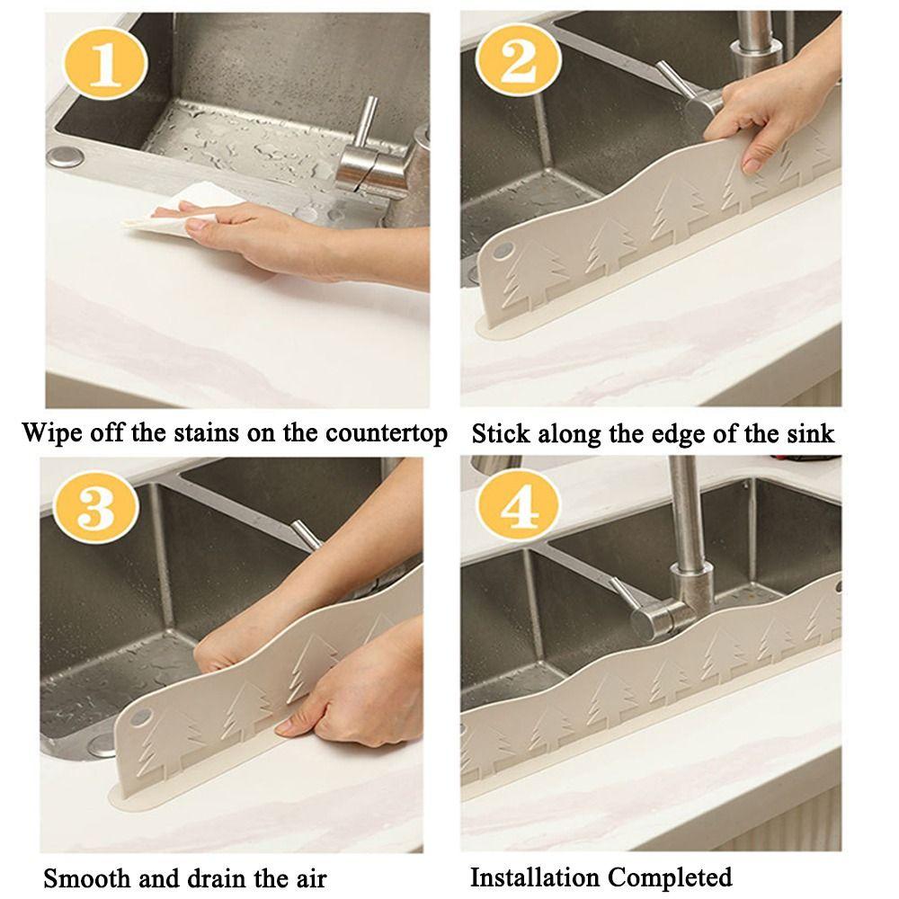 Мягкий кухонный водоотражатель, бытовой блок для раковины, гибкий защитный экран для раковины, защита одежды