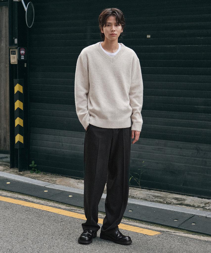 STCO Fleece-Lined Pants Charcoal Gray (Wide Fit)_Spaxa12Wsc