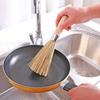 Traditional Bamboo Wooden Handle Durable Wok Brush Pot Pan Cleaner Cleaning Tool Dish Scrubber