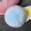 DIY Faux Fox Fur Fluffy Pompom Ball for Knitting Hat Hats