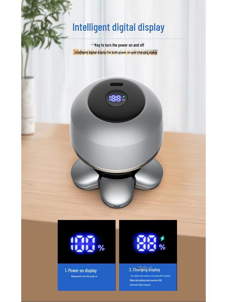 Многофункциональная перезаряжаемая электрическая бритва для мужчин - Цифровой дисплей, для бритья головы налысо, для всего тела и бороды, моющаяся бритва