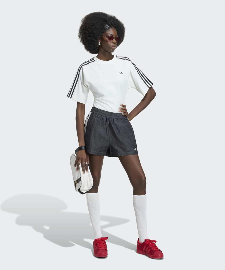 adidas Джинсовые шорты 'Летнее сияние' - Средний деним / Ky3171