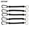 Goture 5pcs Fishing Rope Boat Camping Safety Lanyard Line Retention String with Carabiner Secure Lock Fishing Tackle