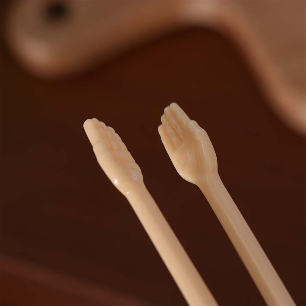 5 пар палочек для еды с длинной ручкой, пластиковые детские тренировочные палочки для еды, палочки-помощники, обед