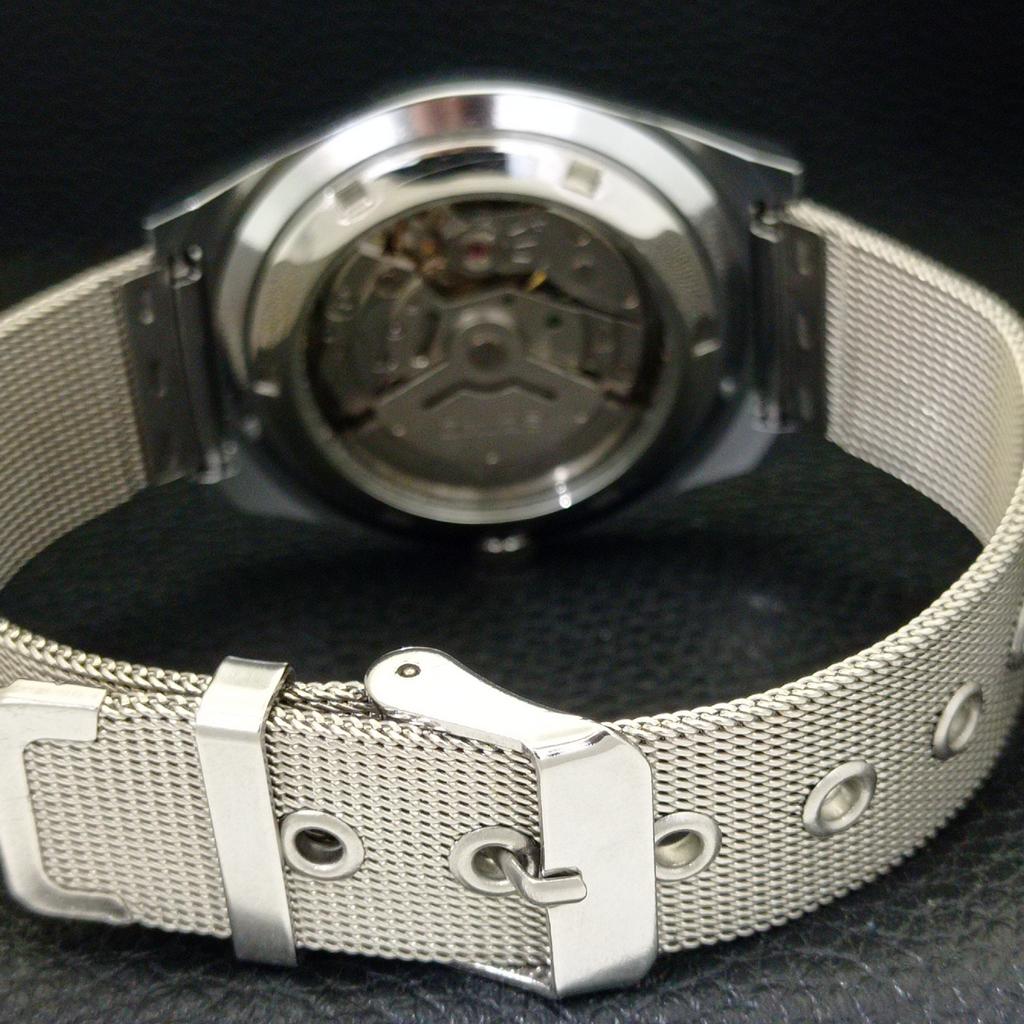 ВИНТАЖНЫЕ ОТРЕМОНТИРОВАННЫЕ МУЖСКИЕ ЧАСЫ SEIKO 5 АВТОМАТИЧЕСКИЕ 6309A ЯПОНИЯ ЧЕРНЫЕ a440903-4