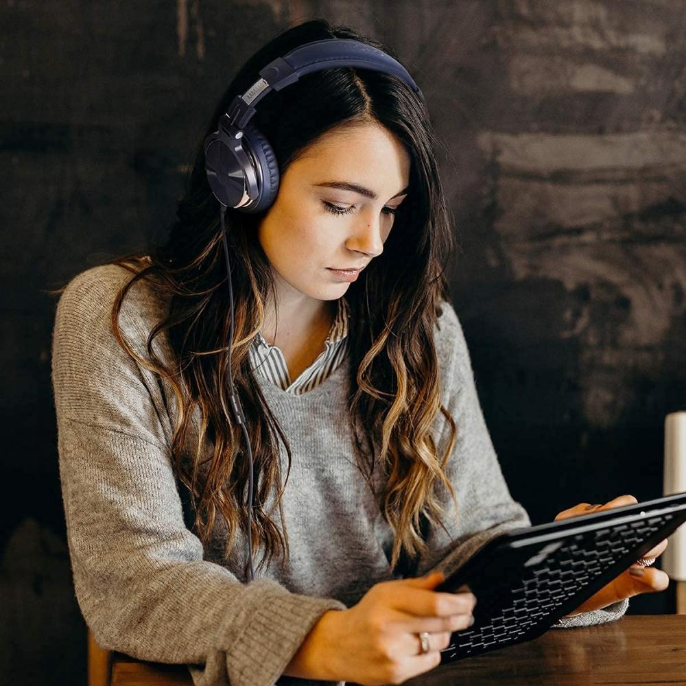 OneOdio Monitor Headphones Wired DJ Headphones Compatible with Studio RecordingInstrument PracticeMixingWatching TVWatching MoviesGames, Etc.