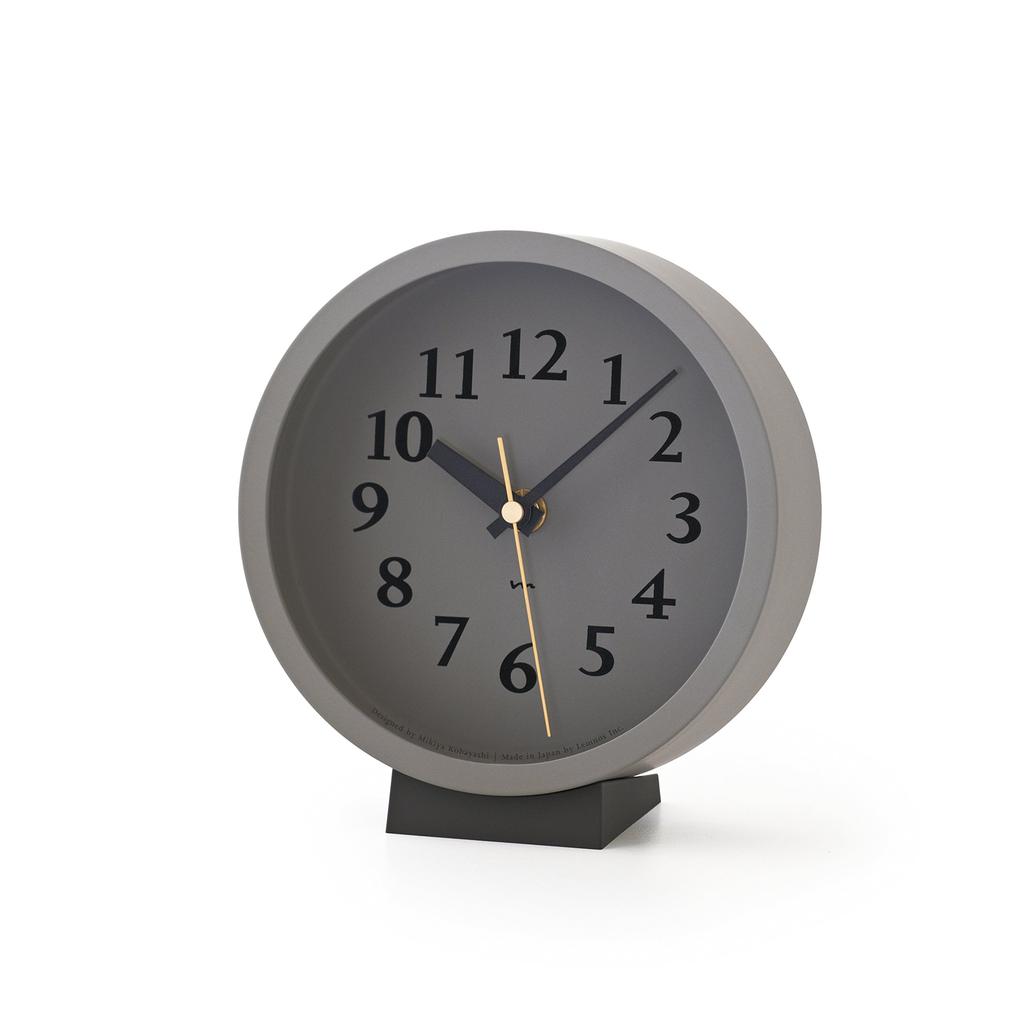 Lemnos M Clock MK14-04 GY Радиоуправляемые настольные часы, Серый, 15 x 16,1 x 6,2 см