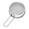 Flour Sieve Strainer 304 Stainless Steel Lightweight Easy Cleaning Ergonomic Handle Mesh Round