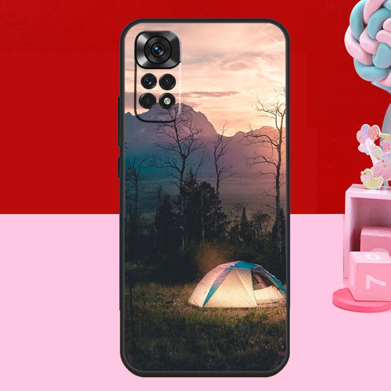 Чехол "Природа для кемпинга" для Xiaomi Redmi Note 14 13 12 10 11 15 Pro Plus Redmi 15 C 10C 12C 13C 14C Мягкий чехол