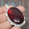 Red Labradorite Gemstone 925 Sterling Silver Handmade Amazing Jewelry Pendant