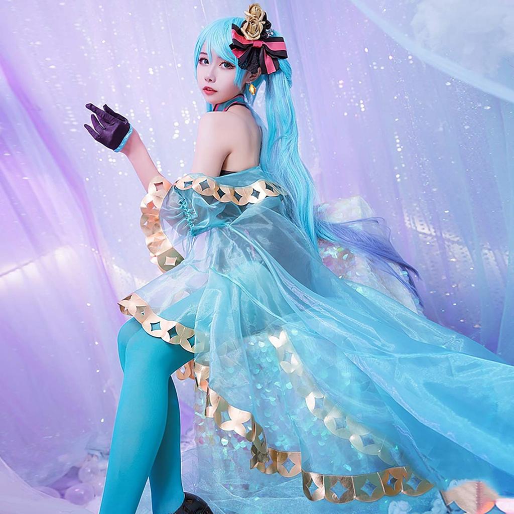 Хацунэ Мику 12-я годовщина День рождения Косплей Vocaloid VOCALOID День рождения Мику Хэллоуин [milky time]