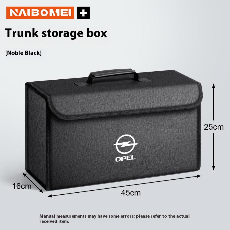 Car Trunk Storage Box Organizer Foldable Container Bag For Opel Corsa Insignia Mokka Vectra Vivaro Grandland Astra Zafira PG3