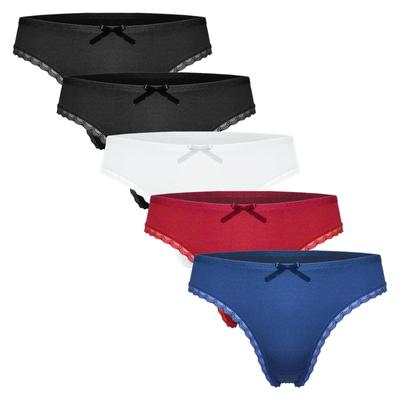 Женские стринги (комплект из 5 шт.) женское нижнее белье нижнее белье