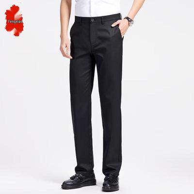 Мужские брюки Fengxiao свободного кроя в стиле business casual