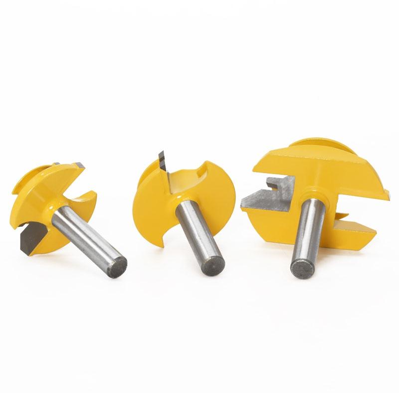 3 шт. 8 мм хвостовик 45 градусов замок торцовочная фреза шиповая фреза деревообрабатывающий инструмент для деревянных инструментов