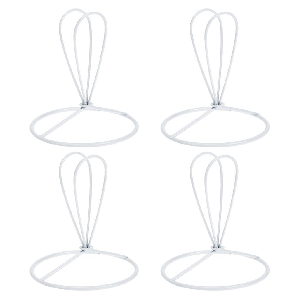 4 шт. Держатель лампы Зажим Пузырчатая структура Подставка Абажур для освещения Клетка Абажуры Круглая рама