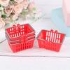 Shopping Basket Toys Kids Mini Supermarket Shopping Hand Basket Model Doll House