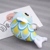 Small Jewelry Animal Doll Red Carp Plush Pendant Fish Keychain Fish Doll Plush Toy Fish Key Ring