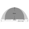 Waterproof Waterproof Swim Pool Hat PU Long Hair Swimming Hat PU Fabric Swimming Cap  Swimming Pool