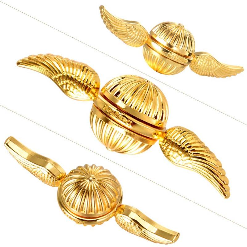 Спиннер для рук, подарок для любителей средневекового волшебного волшебного мира, стресс, тревога, облегчение СДВГ, игрушка-непоседа, металлическая игрушка