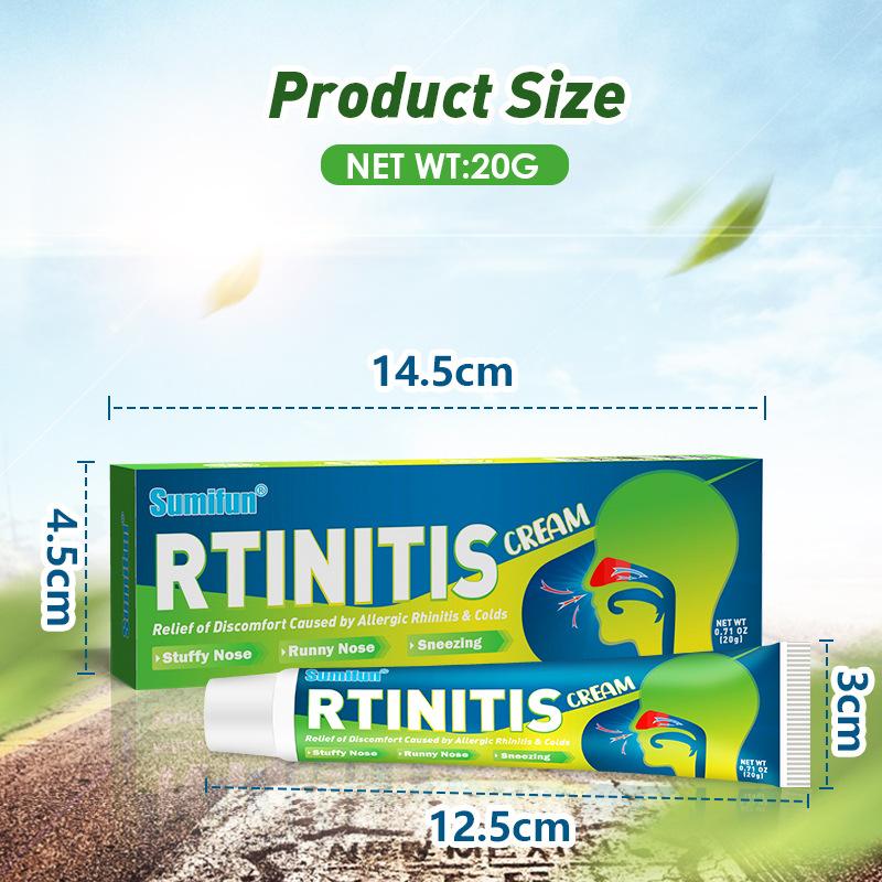 Sumifun Крем от ринита 20 г Крем для ухода за ринитом Сухой нос, зуд в носу, заложенный нос