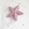 Foam Ball Bow Tree Top Star Christmas Tree Ornaments Pink Christmas Ball