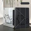 Милый Мультяшный Кот Чехол для Планшета Для iPad Pro 2025 Air 4 5 M3 M2 1 2 M4 11 дюймов Pro 11-е 10-е 9-е 8-е 7-е 12.9 дюймов Mini 6 7 Y-Fold