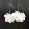 1 пара сережек-крючков, цветочные украшения в стиле бохо, преувеличенные серьги-лепестки ручной работы, свадебные