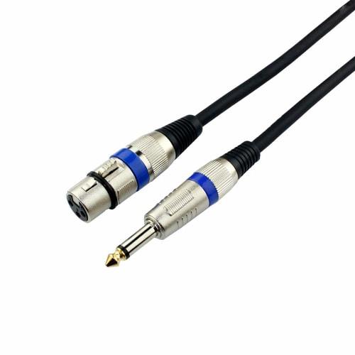 Canon Conversion Cable, Microphone Cable, XLR Cable, XLR to Phone Cable, Male to Female (1.5m)