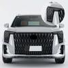 Для GAC Motor GAC GS8 2019-2026 Дымчато-черная Высокоглянцевая Готовая к вырезанию Защитная пленка для фар TPU PPF Антицарапающаяся Автомобильный виниловый комплект
