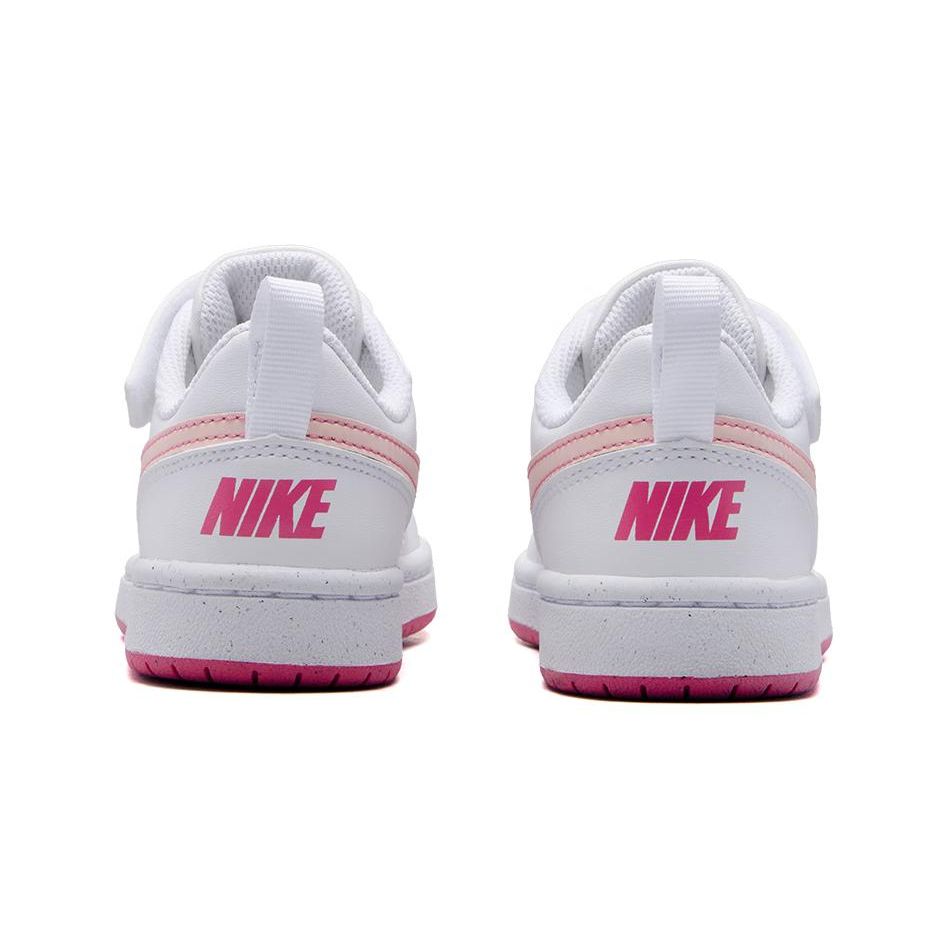 Nike Court Borough Low Recraft PS White Pinksicle Kids Sneakers Arctic-Orange DV5457-111