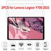 2 шт. 9H твердость защитное стекло для экрана HD закаленное стекло для Lenovo Legion Y700 2023 полная защита