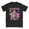Мужская футболка Huntrix Kpop Demon Hunters Футболки Модные Крутые Летняя футболка Винтажная Повседневная Топы из чистого хлопка Большой размер 6XL
