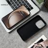 For OnePlus 15 Case Simple PU Vegan Leather Siliconed Phone Back Cover For One Plus 15 Shell Dustproof Shockproof Bumper