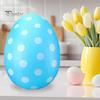 Пасхальное надувное яйцо, большой точечный принт, подвесное красочное яйцо, орнамент, праздник, двор, сад, лужайка, крыльцо, вечерние, уличное украшение, яйцо