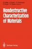 Книга Nondestructive Characterization of Materials : Proceedings of the 3rd International Symposium Saarbrucken, FRG, October 3-6, 1988