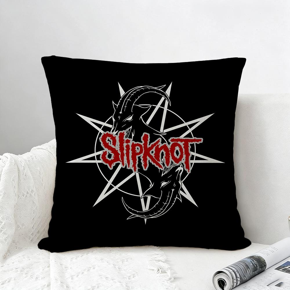 Band Slipknot Cushion Cover Natural Linen Pillowcase Set AllinOne Decor for Sofa Bedroom Chair