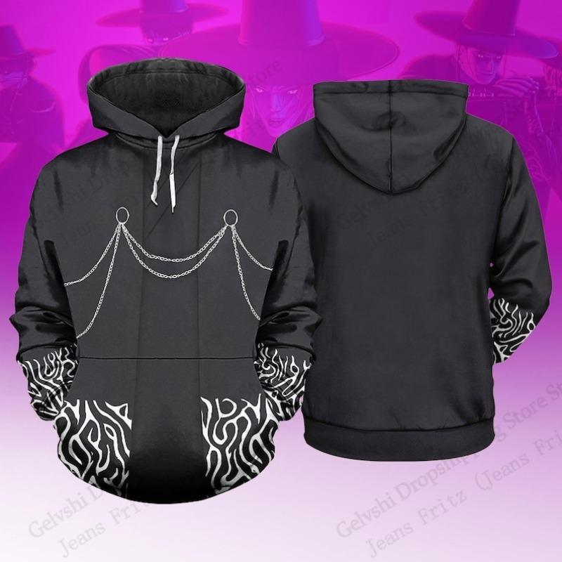 Мужское худи мультяшный косоглазый тигр костюм K-pop охотник на демонов 3D принт худи мужское женское модное худи толстовка пальто зимняя одежда