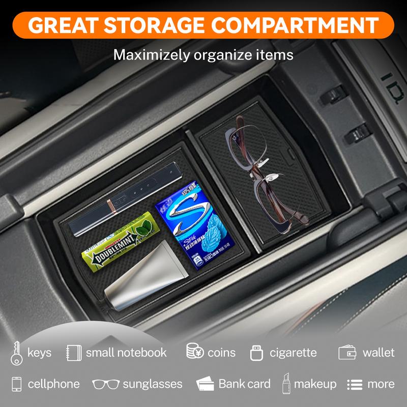 For VW ID7 Armrest Storage Box Organizer Tray Fit for ID7 GTX Tourer 2024-2026 Model Center Console ert Divider Holder