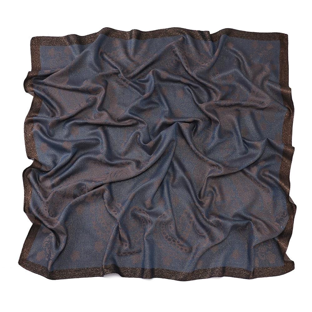 100x100 см Женский квадратный головной платок с узором пейсли, дышащий, малайзийский, арабский платок, Ближний Восток, Дубай, Турция, палестинские хиджабы