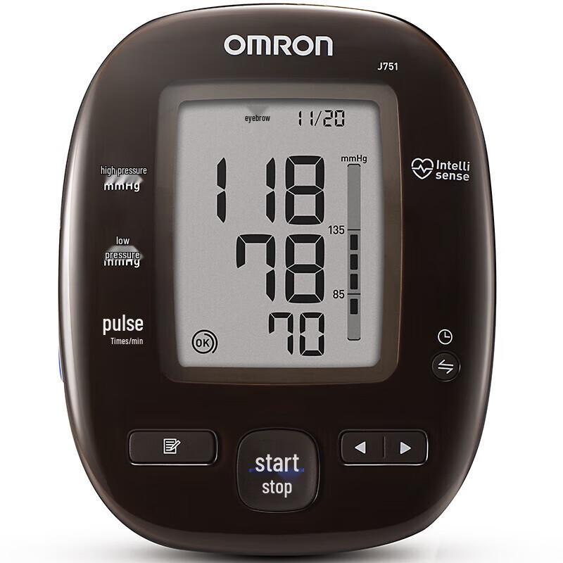 Omron Smart Bluetooth Upper Arm Blood Pressure Monitor J751