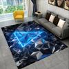 3D Visual Carpet Abstract Geometric Grid Living Room Decoration Carpet